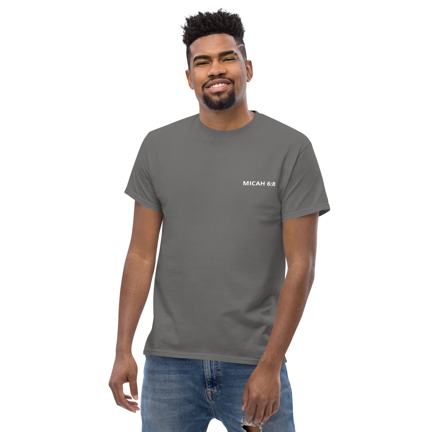 Men's Micah 6:8 classic tee