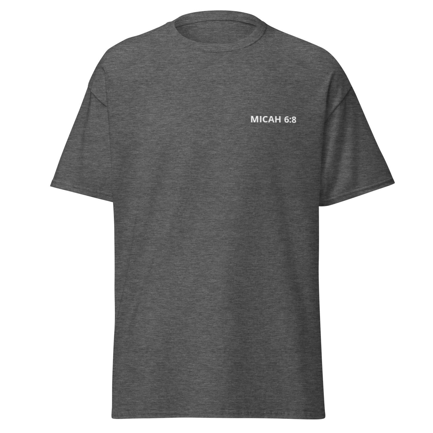 Men's Micah 6:8 classic tee