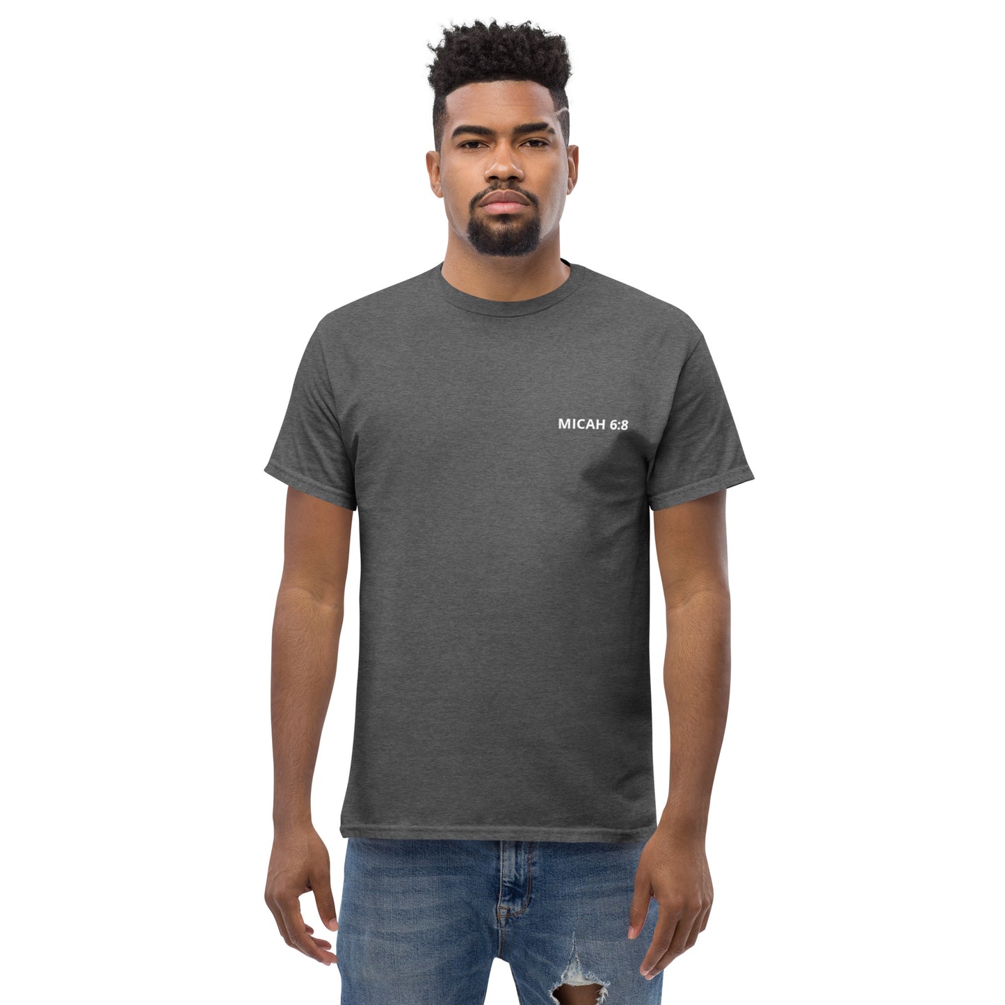 Men's Micah 6:8 classic tee