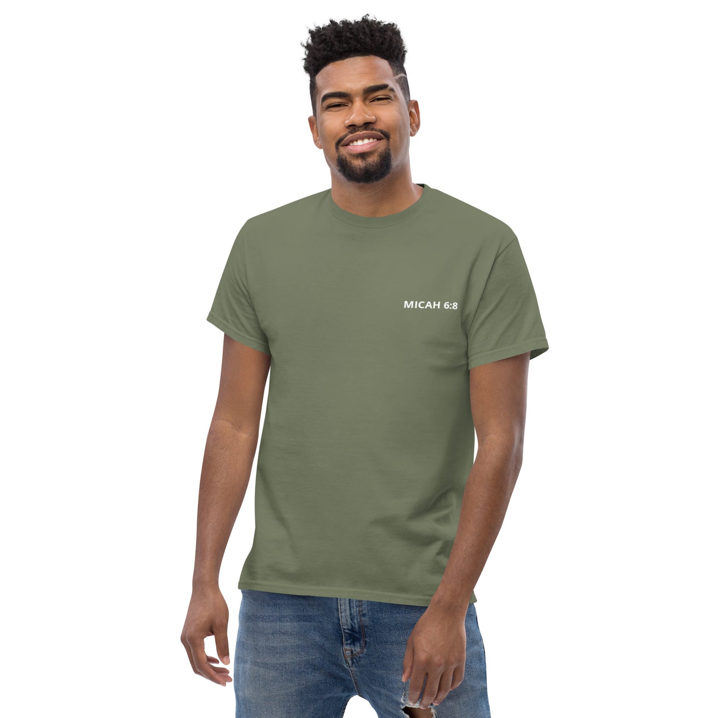 Men's Micah 6:8 classic tee