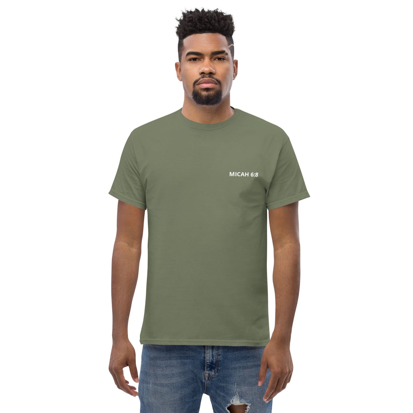 Men's Micah 6:8 classic tee