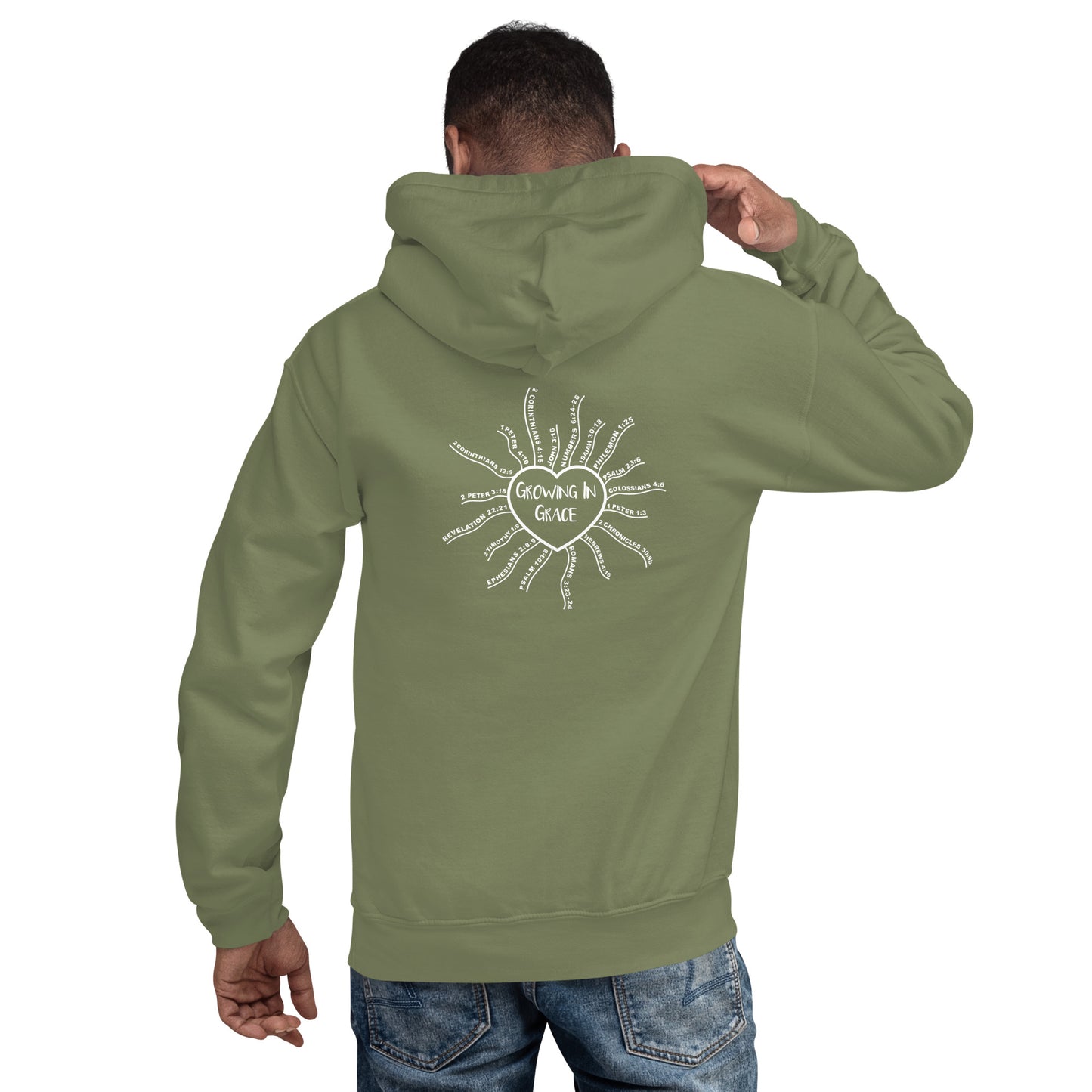 Growing In Grace Men's Hoodie